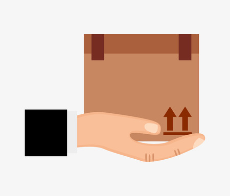 delivery concept design, vector illustration eps10 graphicのイラスト素材