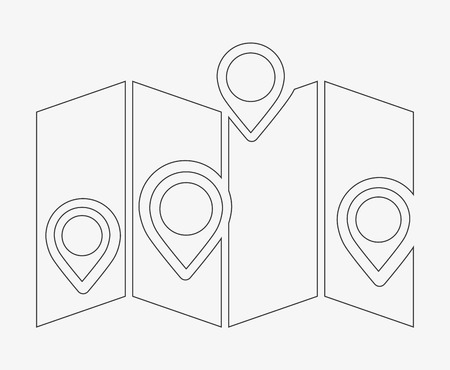 gps service design, vector illustration eps10 graphicのイラスト素材