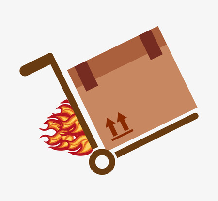 delivery concept design, vector illustration eps10 graphicのイラスト素材