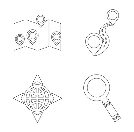 gps service design, vector illustration eps10 graphicのイラスト素材
