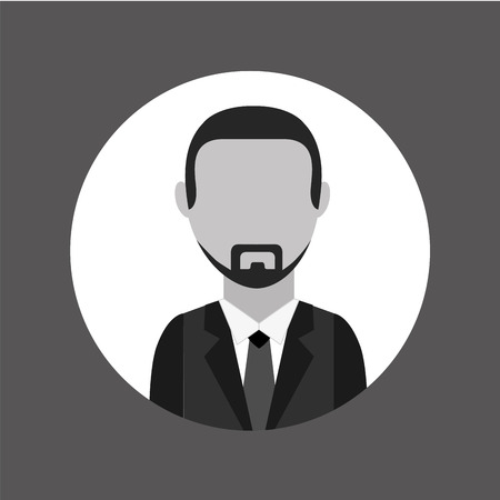 user icon design, vector illustration eps10 graphicのイラスト素材