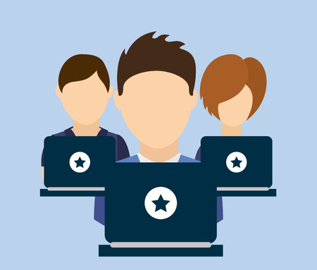 social network design, vector illustration eps10 graphicのイラスト素材