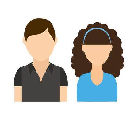 users icon design, vector illustration eps10 graphicのイラスト素材