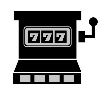casino icon design, vector illustration eps10 graphicのイラスト素材
