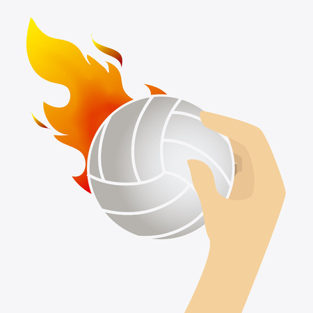 Sport design over white background, vector illustration.のイラスト素材