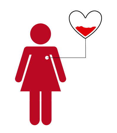 donate blood design.のイラスト素材