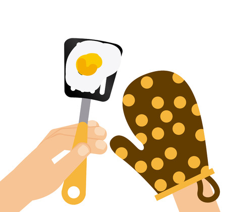 cooking food design, vector illustration eps10 graphicのイラスト素材