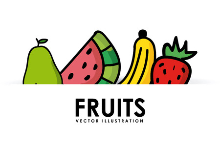 healthy food design.のイラスト素材
