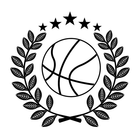 basketball championship design illustrationのイラスト素材