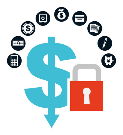 money concept designのイラスト素材