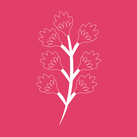 floral card designのイラスト素材