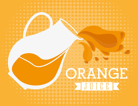 juice fruit designのイラスト素材