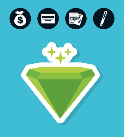 money concept designのイラスト素材