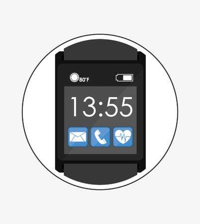 wearable technology designのイラスト素材