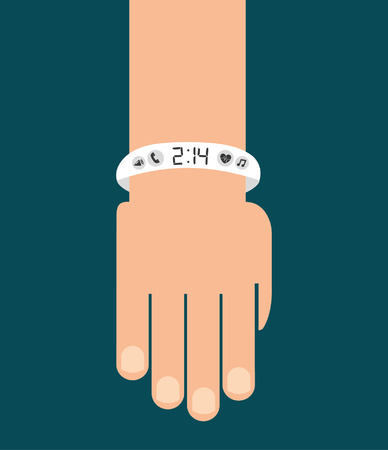 wearable technology designのイラスト素材