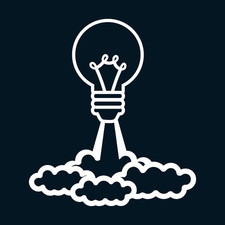 start up designのイラスト素材