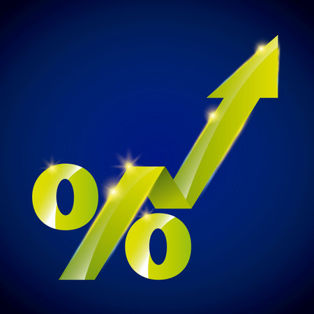 growth symbol designのイラスト素材