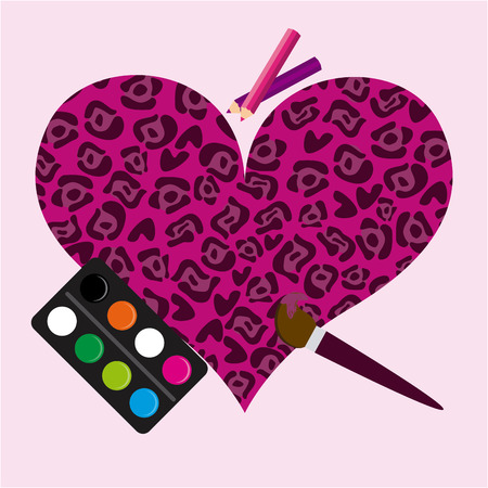 love icon design, vector illustration graphicのイラスト素材