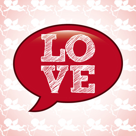 love icon design, vector illustration graphicのイラスト素材