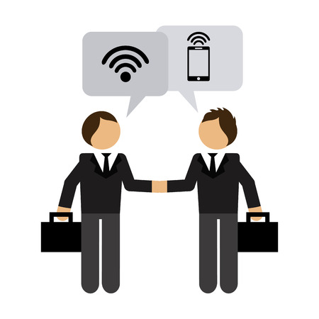 wifi service design, vector illustration 
graphicのイラスト素材