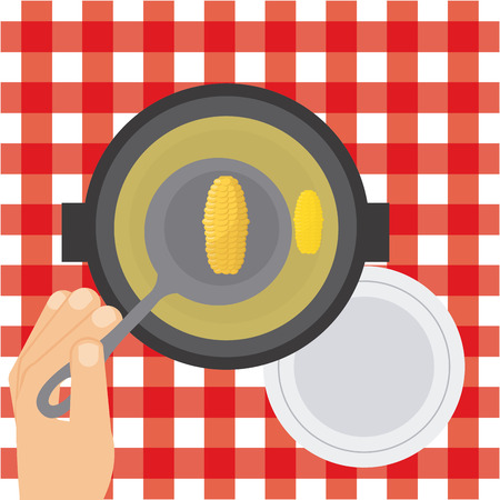 delicious soup design, vector illustration 
graphicのイラスト素材
