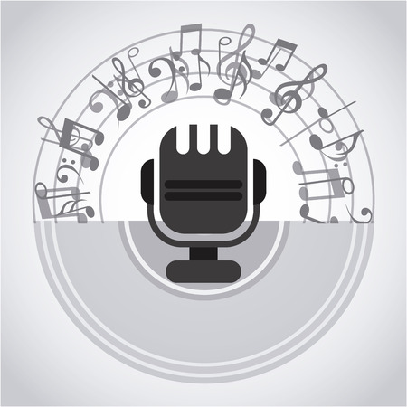 music lifestyle design, vector illustration graphicのイラスト素材