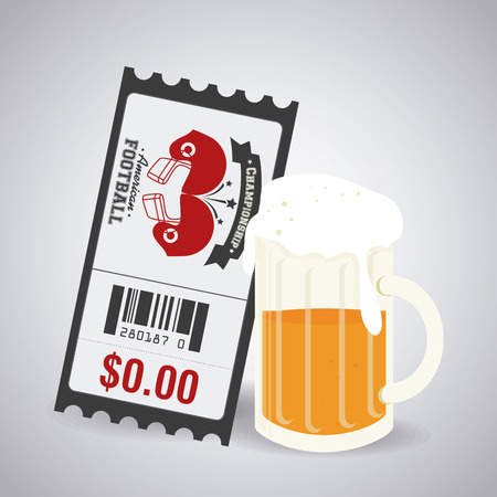 Sports design over white background, vector illustration.のイラスト素材