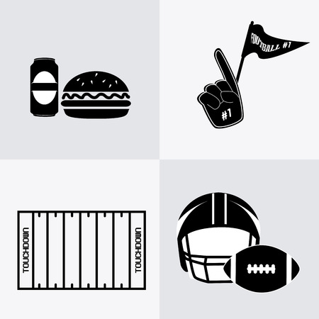 Sports design over white background, vector illustration.のイラスト素材
