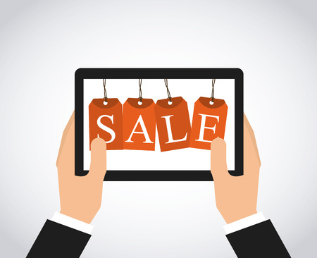 commerce online design, vector illustration eps10 graphicのイラスト素材