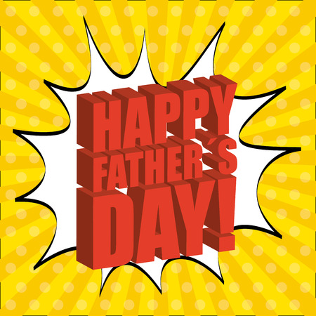 happy fathers day design, vector illustration eps10 graphicのイラスト素材