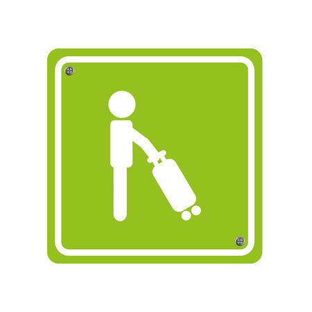 airport signs design, vector illustration eps10 graphicのイラスト素材