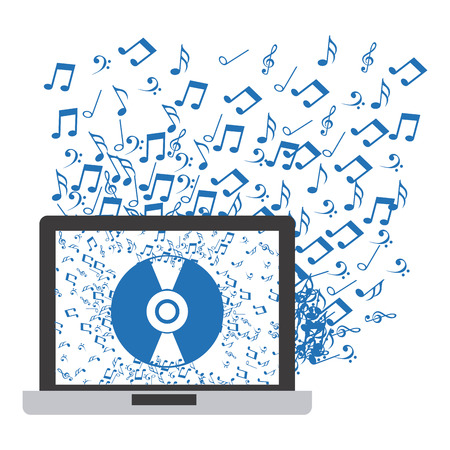 music player design, vector illustration eps10 graphicのイラスト素材