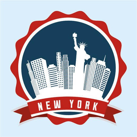 new york design, vector illustration eps10 graphicのイラスト素材