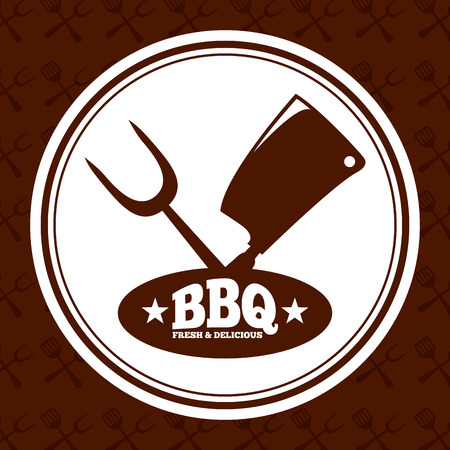 delicious barbecue design, vector illustration eps10 graphicのイラスト素材