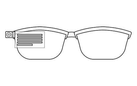 wearable technology design, vector illustration eps10 graphicのイラスト素材