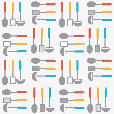 Kitchen design over white background, vector illustration.のイラスト素材