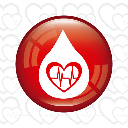 donate blood design, vector illustration eps10 graphicのイラスト素材