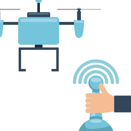 drone technology design, vector illustration eps10 graphicのイラスト素材