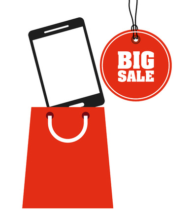 shopping online design, vector illustration eps10 graphicのイラスト素材