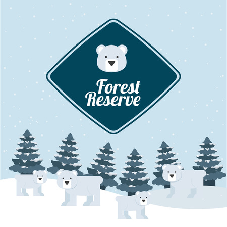 forest concept design, vector illustration eps10 graphicのイラスト素材