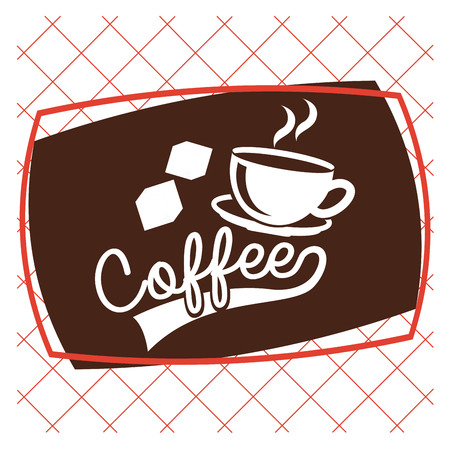 coffee shop design, vector illustration eps10 graphicのイラスト素材