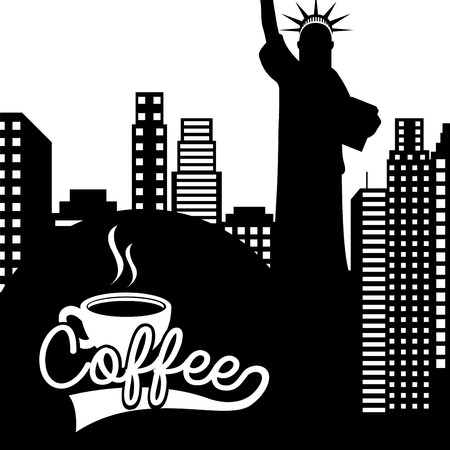 coffee shop design, vector illustration eps10 graphicのイラスト素材