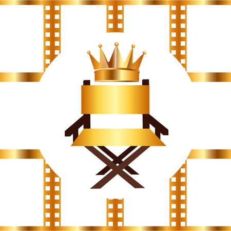 best director design, vector illustration graphicのイラスト素材