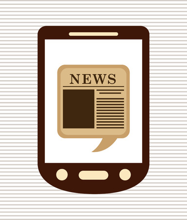 news concept design, vector illustration eps10 graphicのイラスト素材