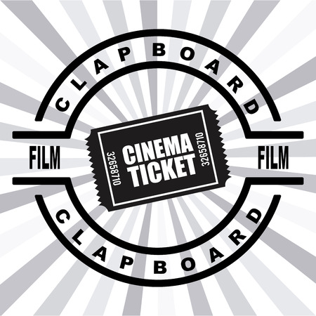film icons design, vector illustration eps10 graphicのイラスト素材