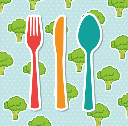 kids menu design, vector illustration graphicのイラスト素材