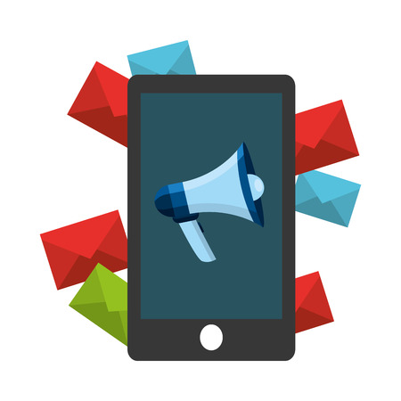 e-mail concept design, vector illustration graphicのイラスト素材