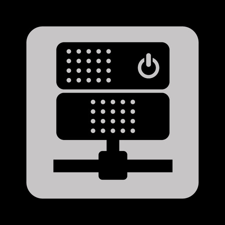 data center design, vector illustration graphicのイラスト素材