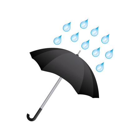 umbrella icon design, vector illustration eps10 graphicのイラスト素材
