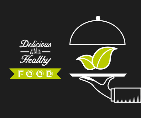 chalkboard menu design, vector illustration graphicのイラスト素材